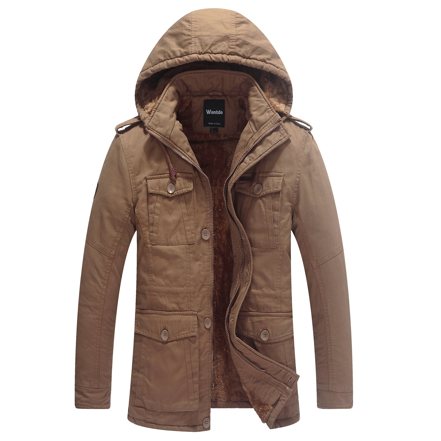 Men's Multipocket Windproof Parka