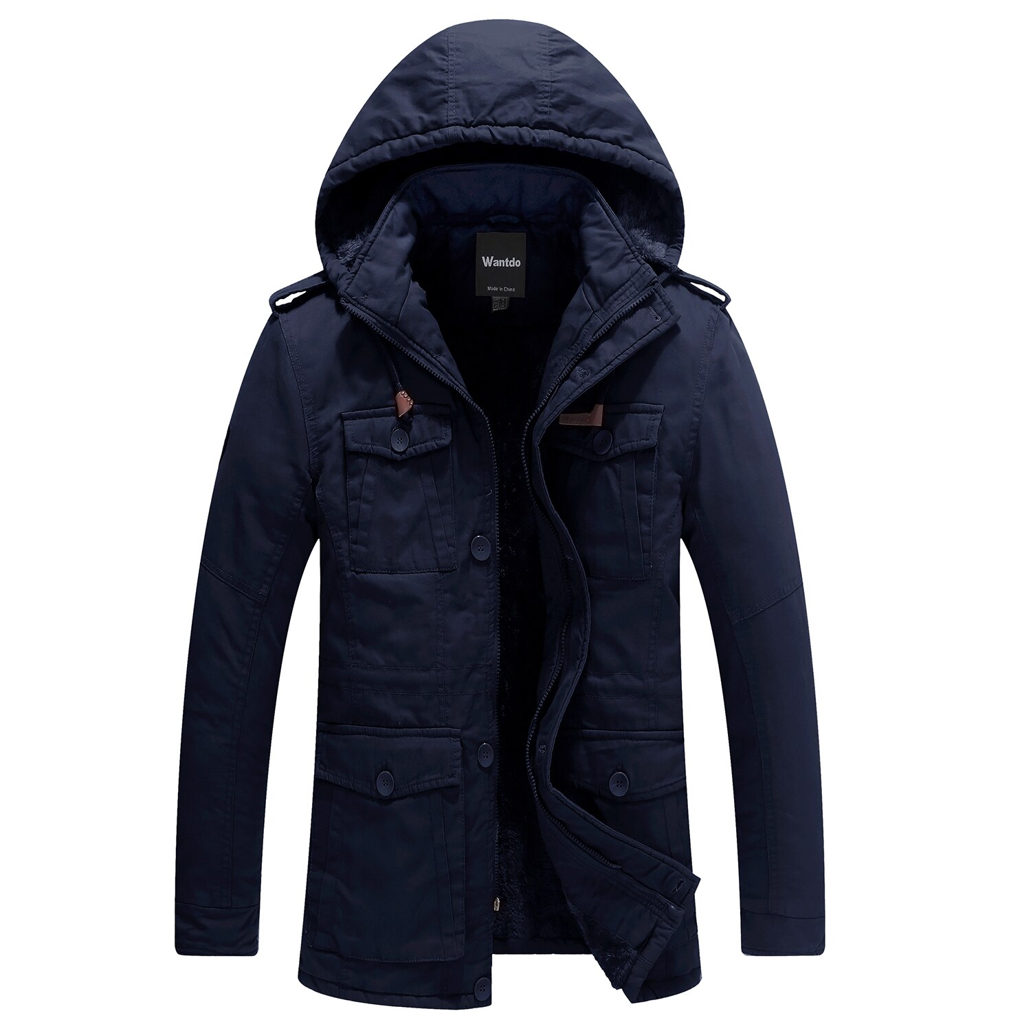 Men's Multipocket Windproof Parka