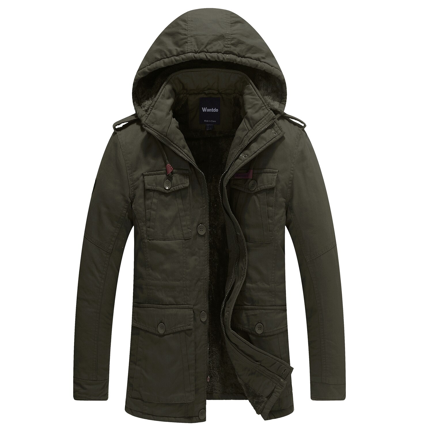 Men's Multipocket Windproof Parka