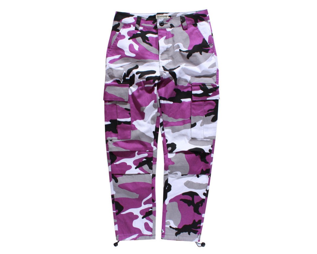 Men's Camouflage Print Cargo Pants