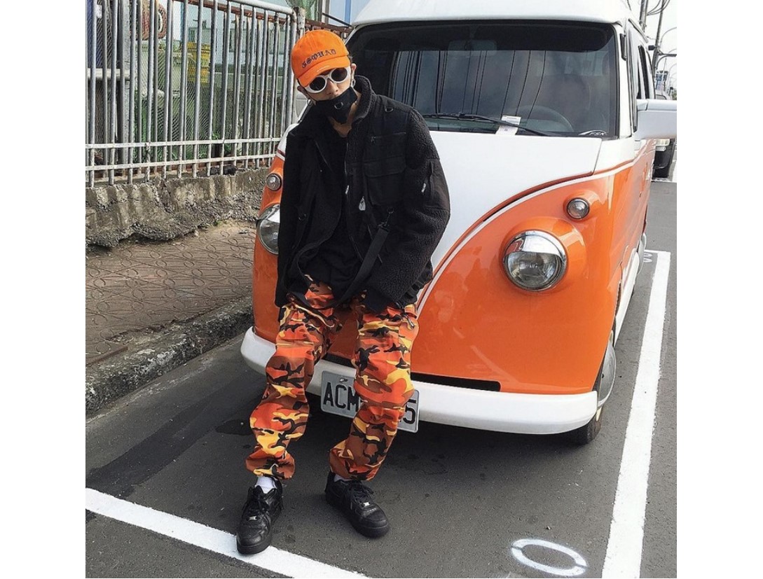 Men's Camouflage Print Cargo Pants