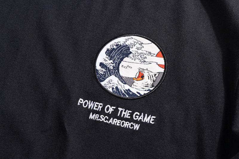 Men's Japanese Style Printed T-Shirt