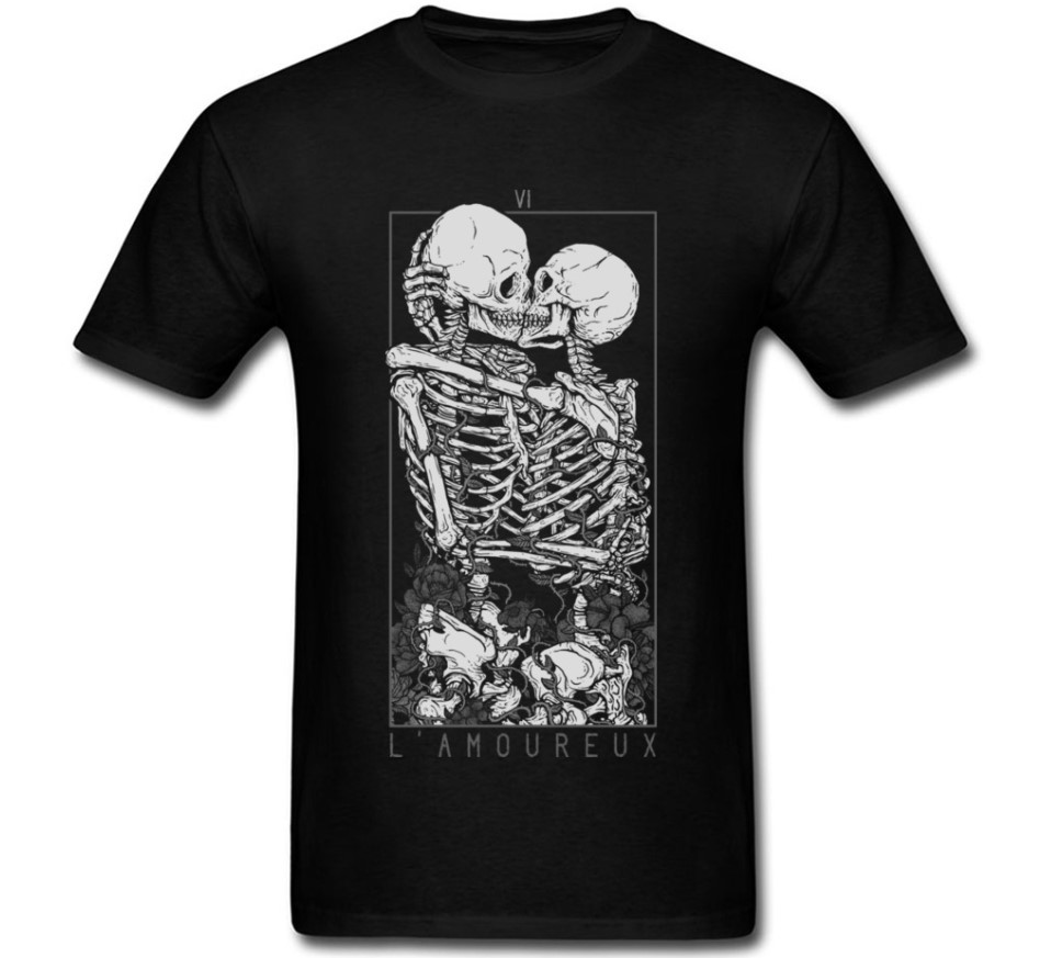 Men's Skeleton Love T-Shirt