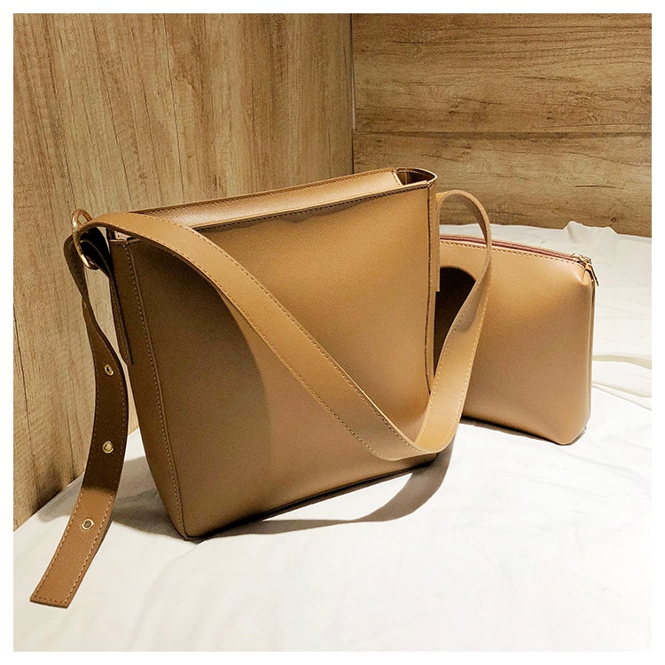 PU Leather Composite Bag for Women
