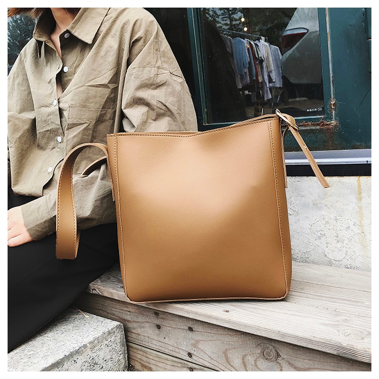 PU Leather Composite Bag for Women