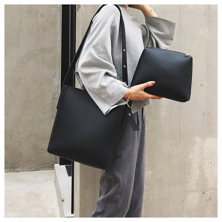 PU Leather Composite Bag for Women