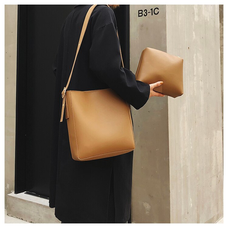 PU Leather Composite Bag for Women