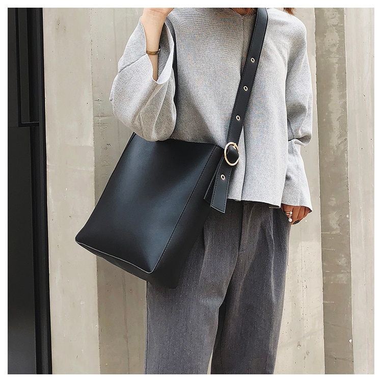 PU Leather Composite Bag for Women