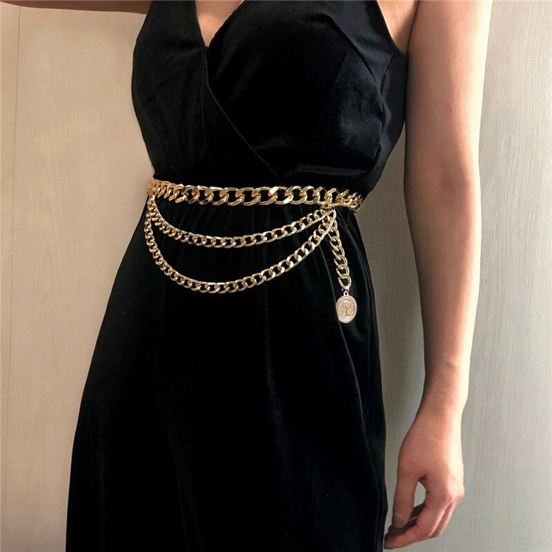 Women's Multilayer Chin Belt