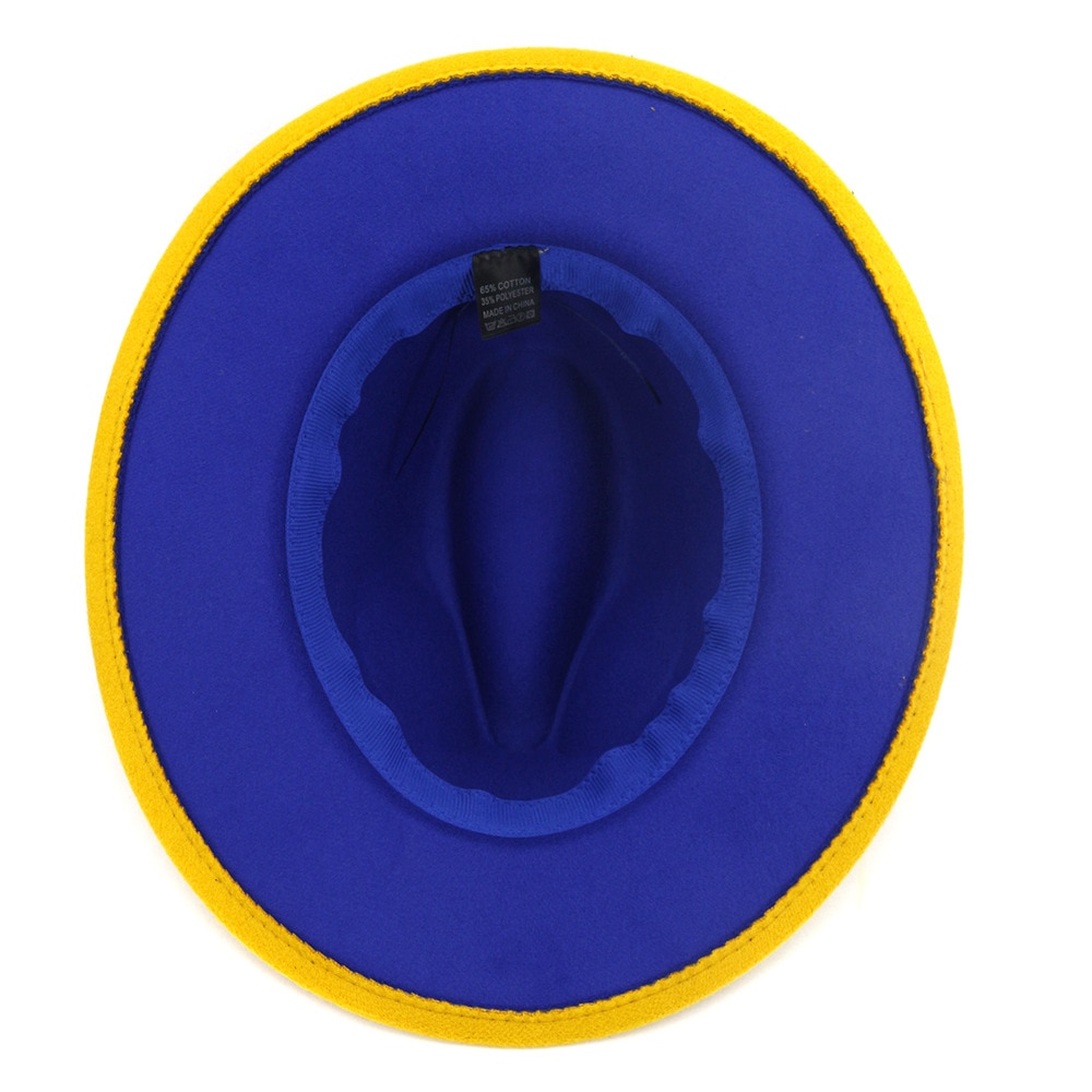 Unisex Double Color Gambler Hat