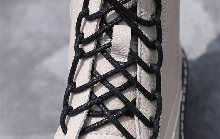 Women's Fashion Trendy Style Leather Boots