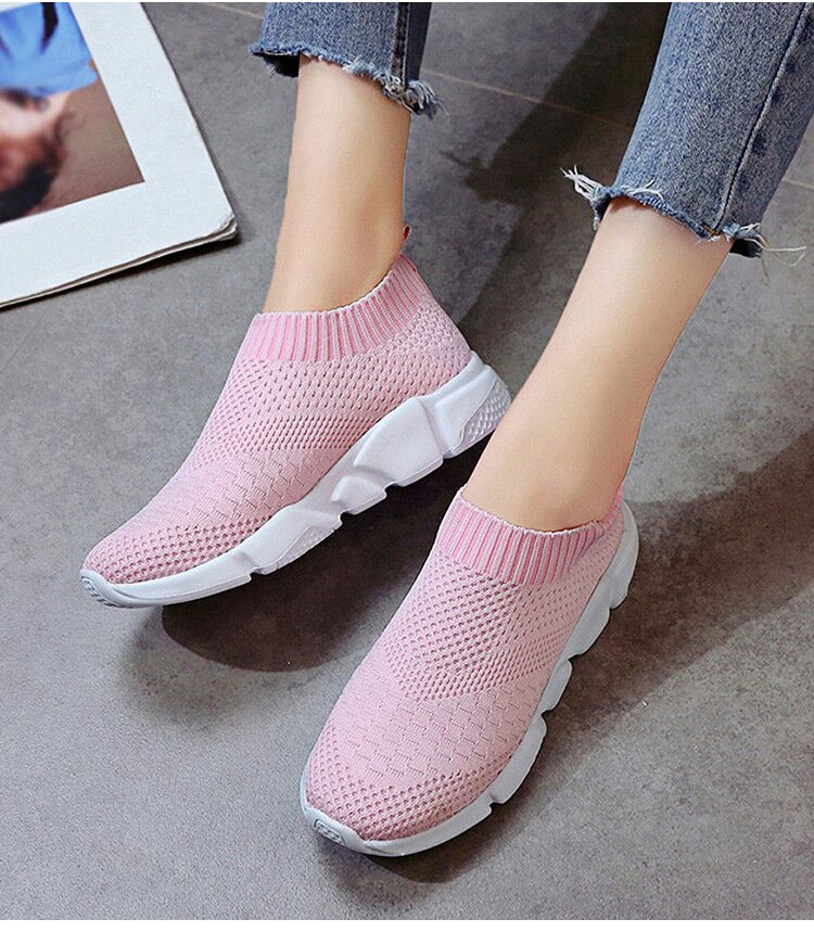Women's Breathable Slip-On Sneakers