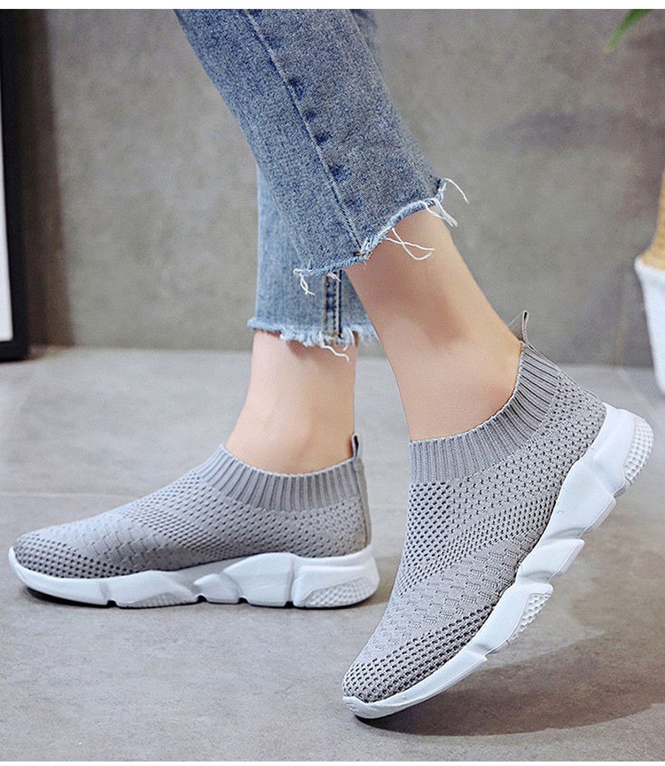 Women's Breathable Slip-On Sneakers