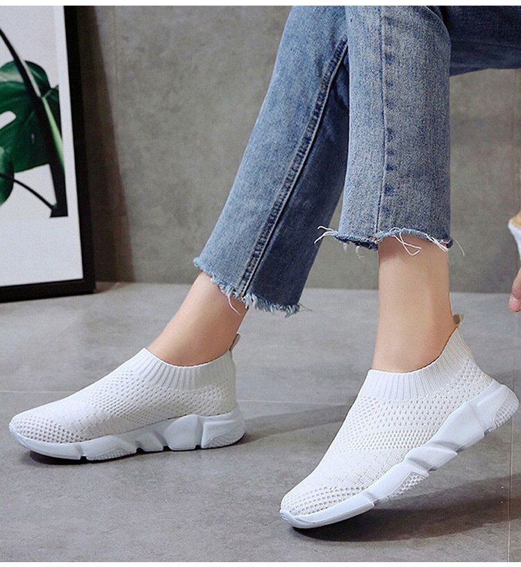 Women's Breathable Slip-On Sneakers