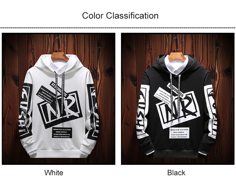 Men's Graphic Style Hoodie