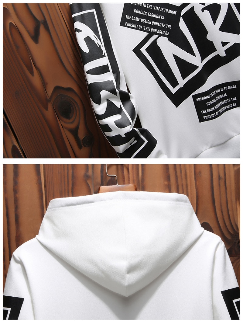 Men's Graphic Style Hoodie