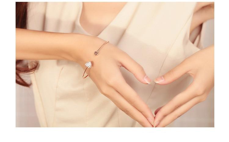 Double Heart Bracelet