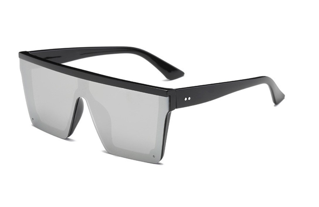 Oversized Geometric Design Sunglasses