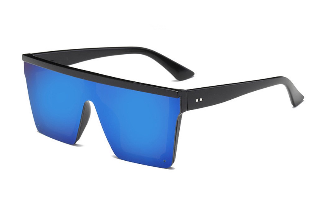 Oversized Geometric Design Sunglasses