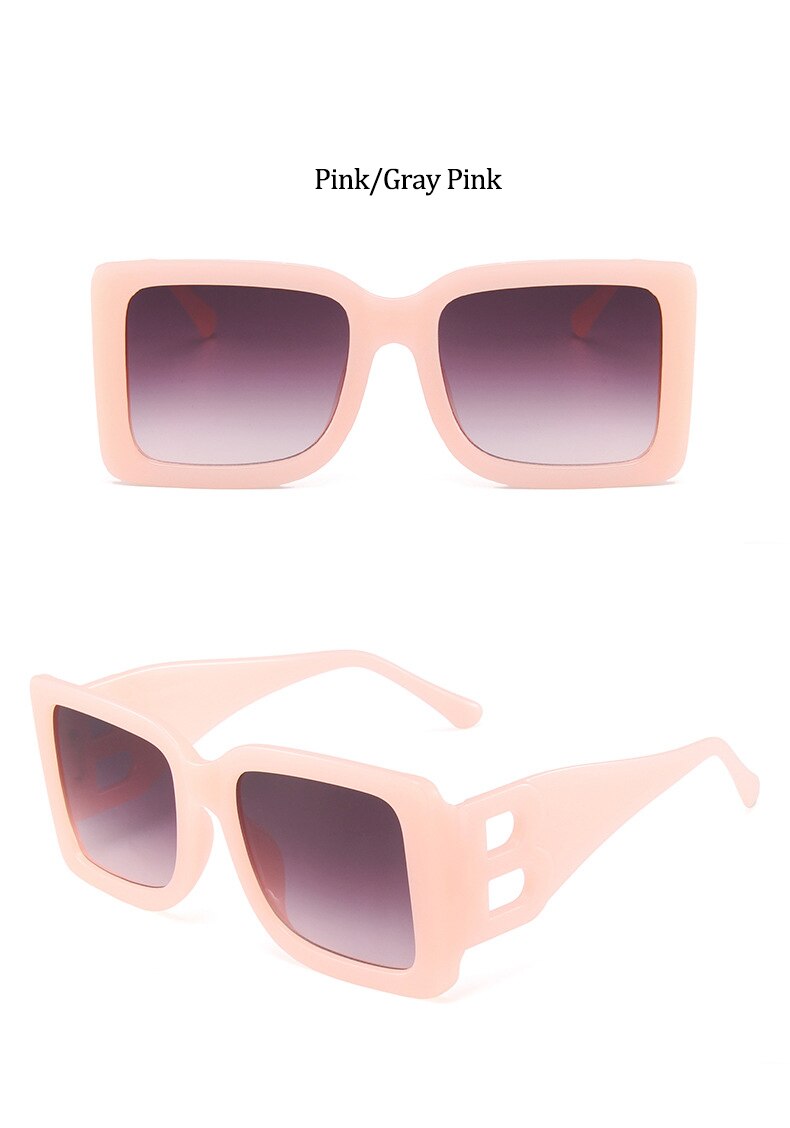 Women's Modern Design Square Sunglasses