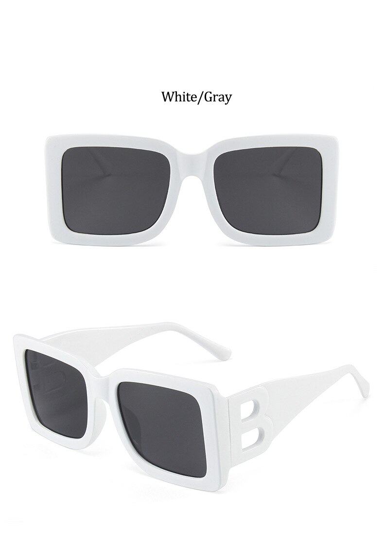 Women's Modern Design Square Sunglasses