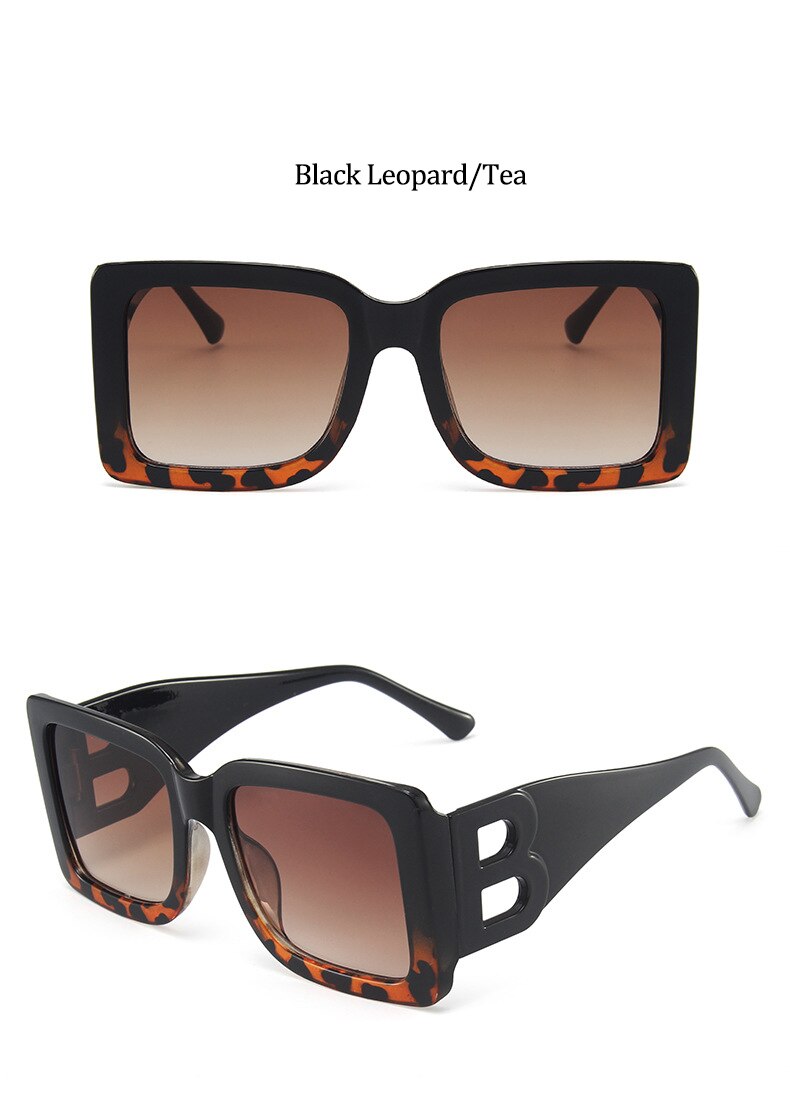 Women's Modern Design Square Sunglasses