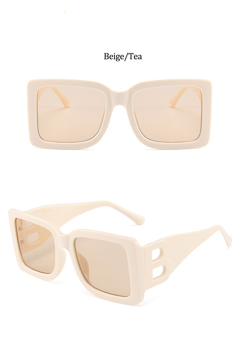 Women's Modern Design Square Sunglasses