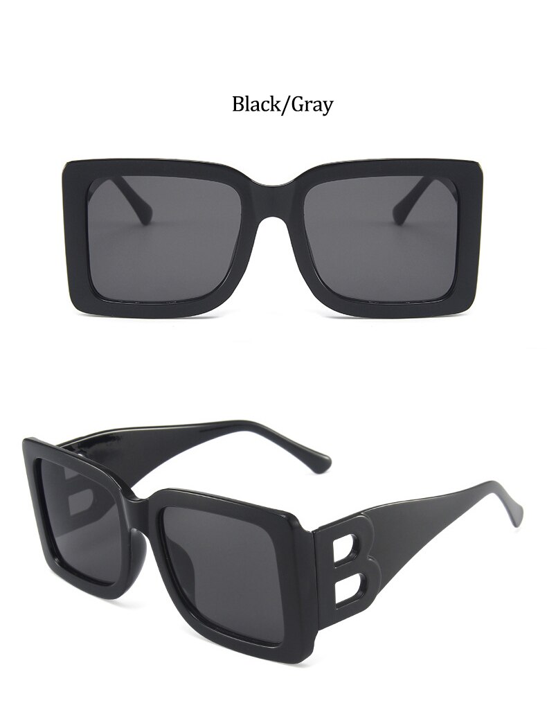Women's Modern Design Square Sunglasses