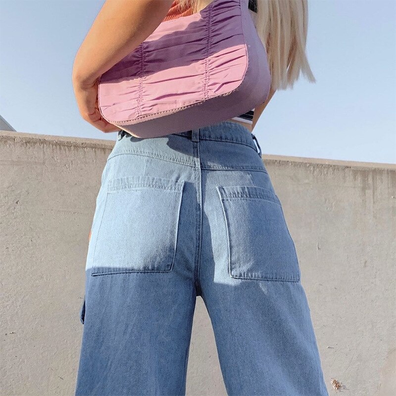 Women's Wide Leg Cotton Jeans