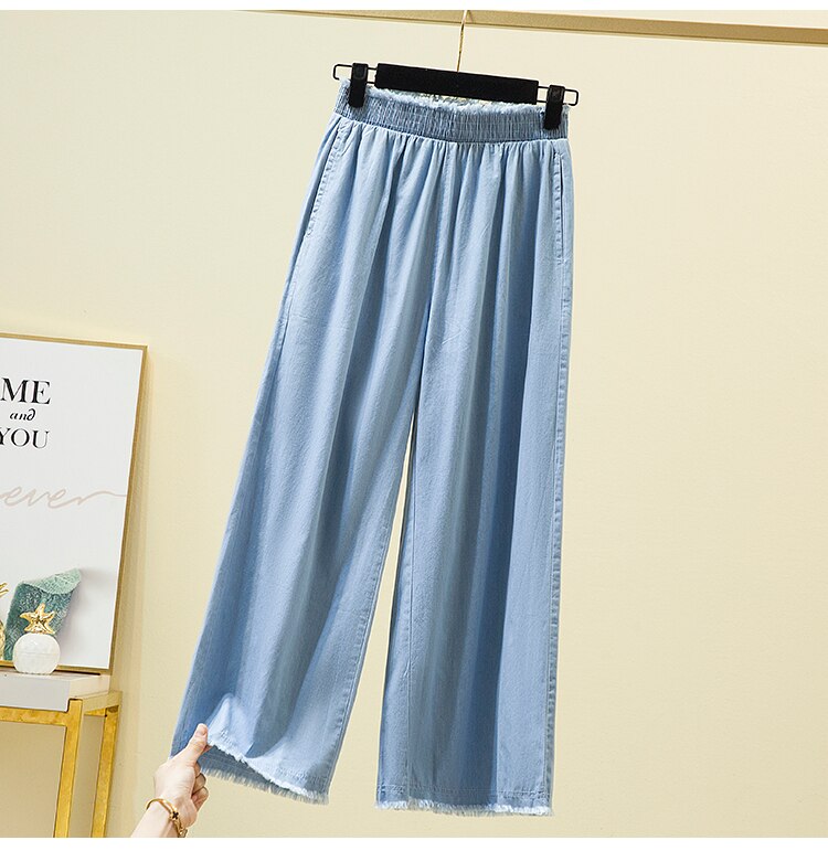 Women's High Waist Wide Leg Jeans