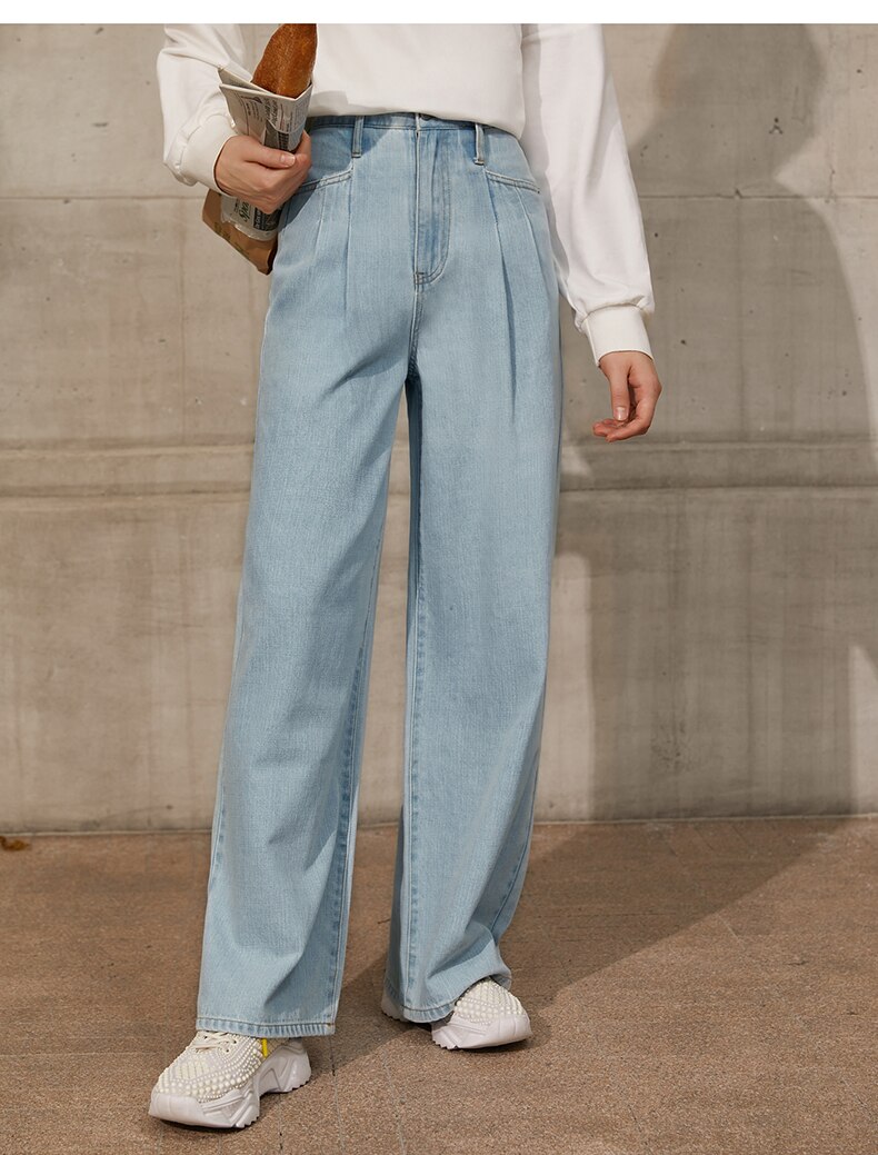 Women's Minimalism Causal High Waist Trousers