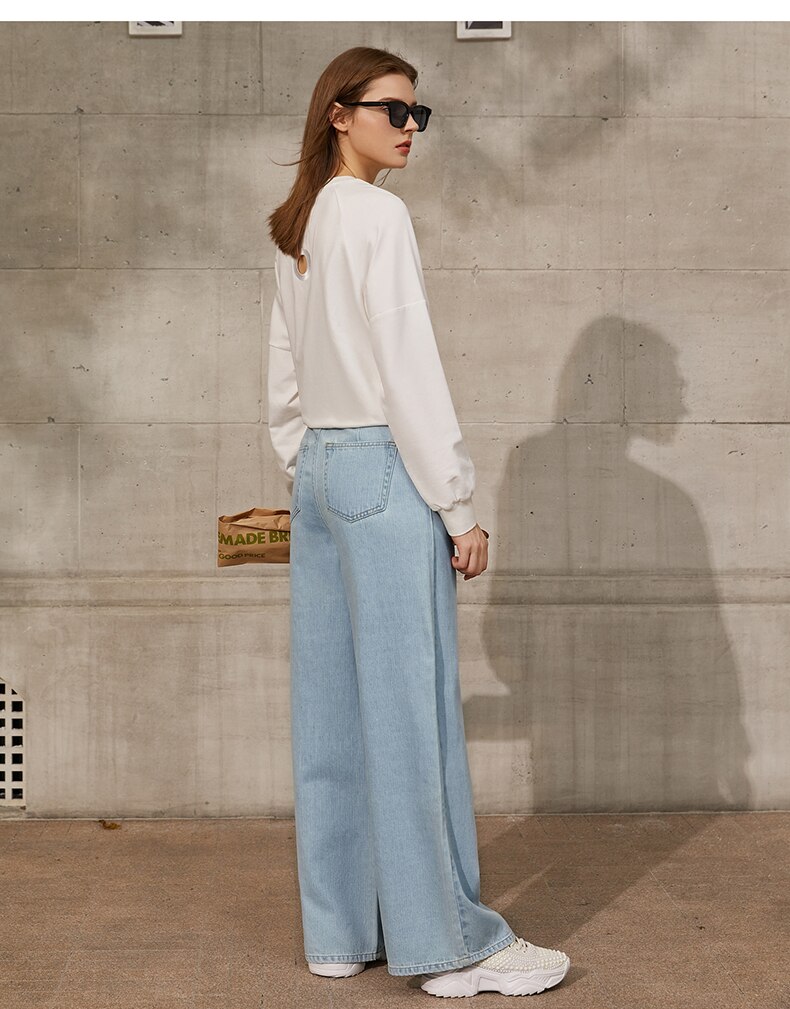 Women's Minimalism Causal High Waist Trousers