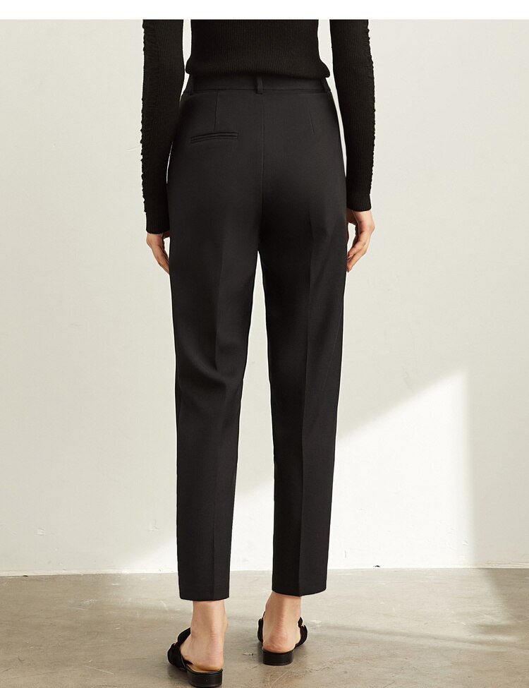 Women's High Waist Suit Trousers