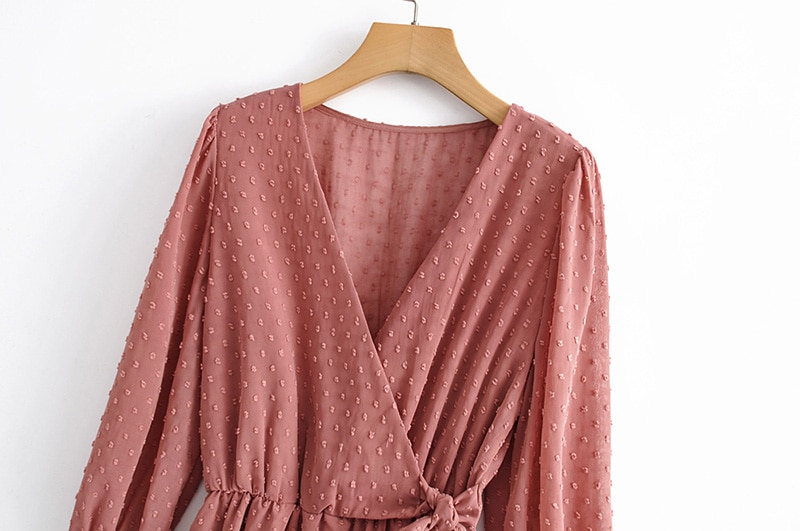 Women's Ruffle Skirt Mini Dress