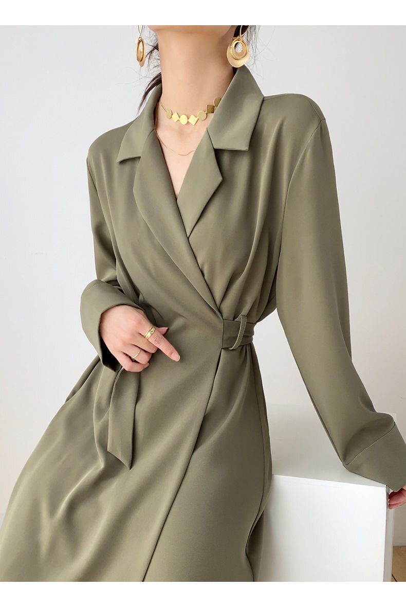 Women's Wrap Jacket Dress