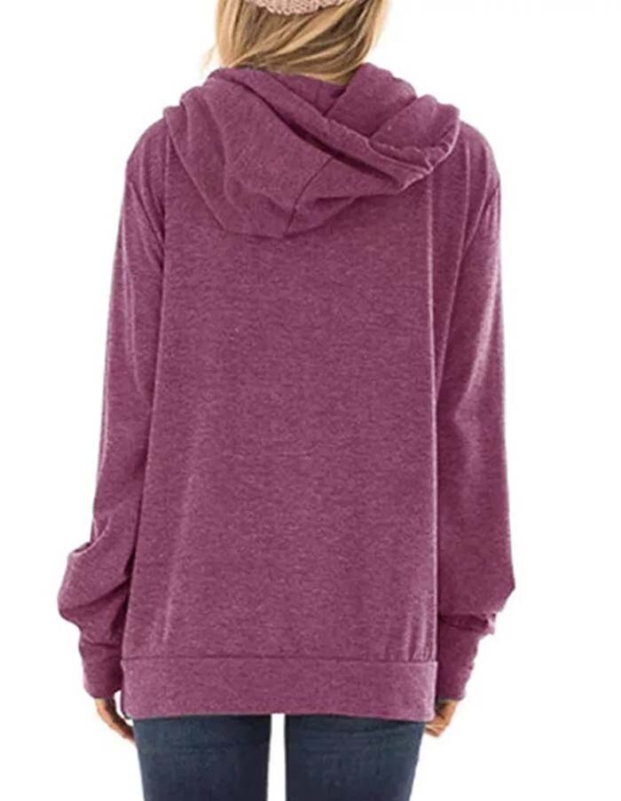 Women's Mamma Bear Printed Hoodie