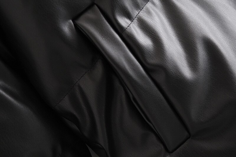 Women's PU Leather Parka Women's PU Leather Parka