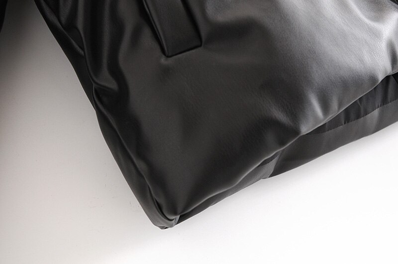 Women's PU Leather Parka Women's PU Leather Parka