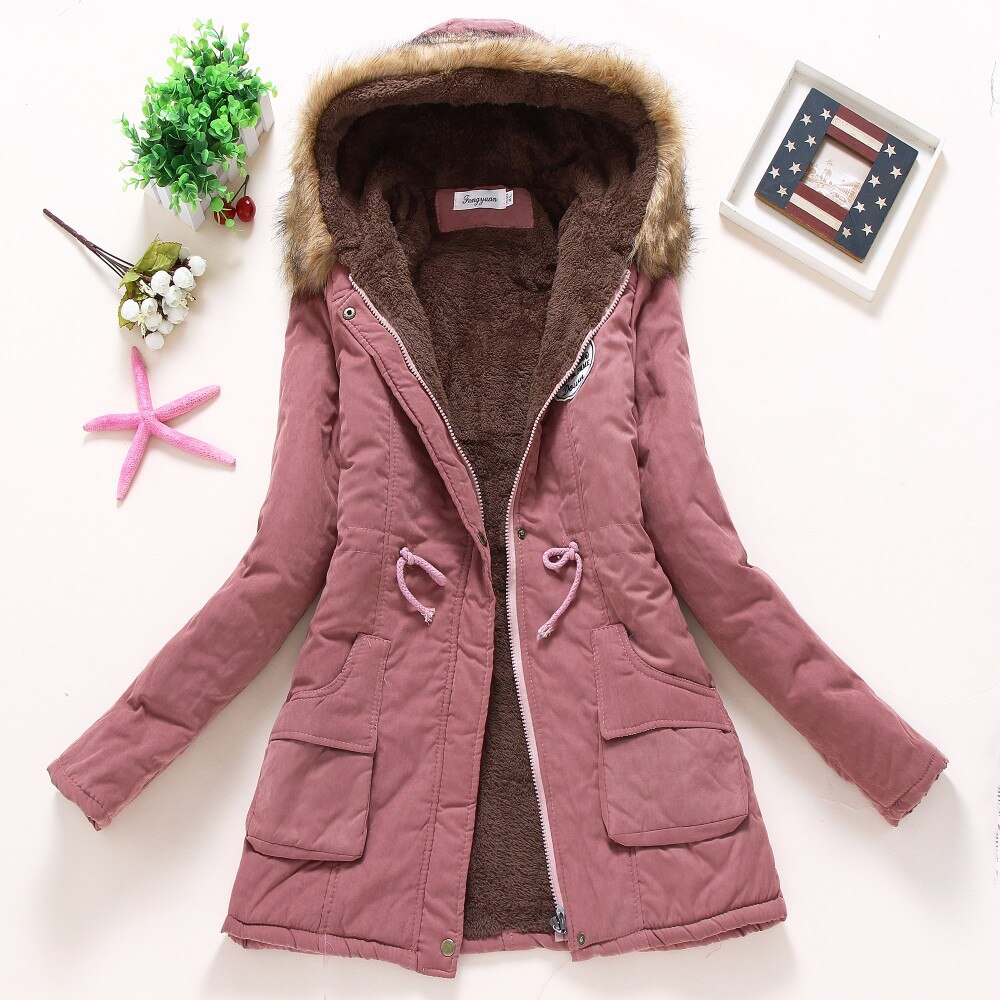 Women's Military Style Winter Parka