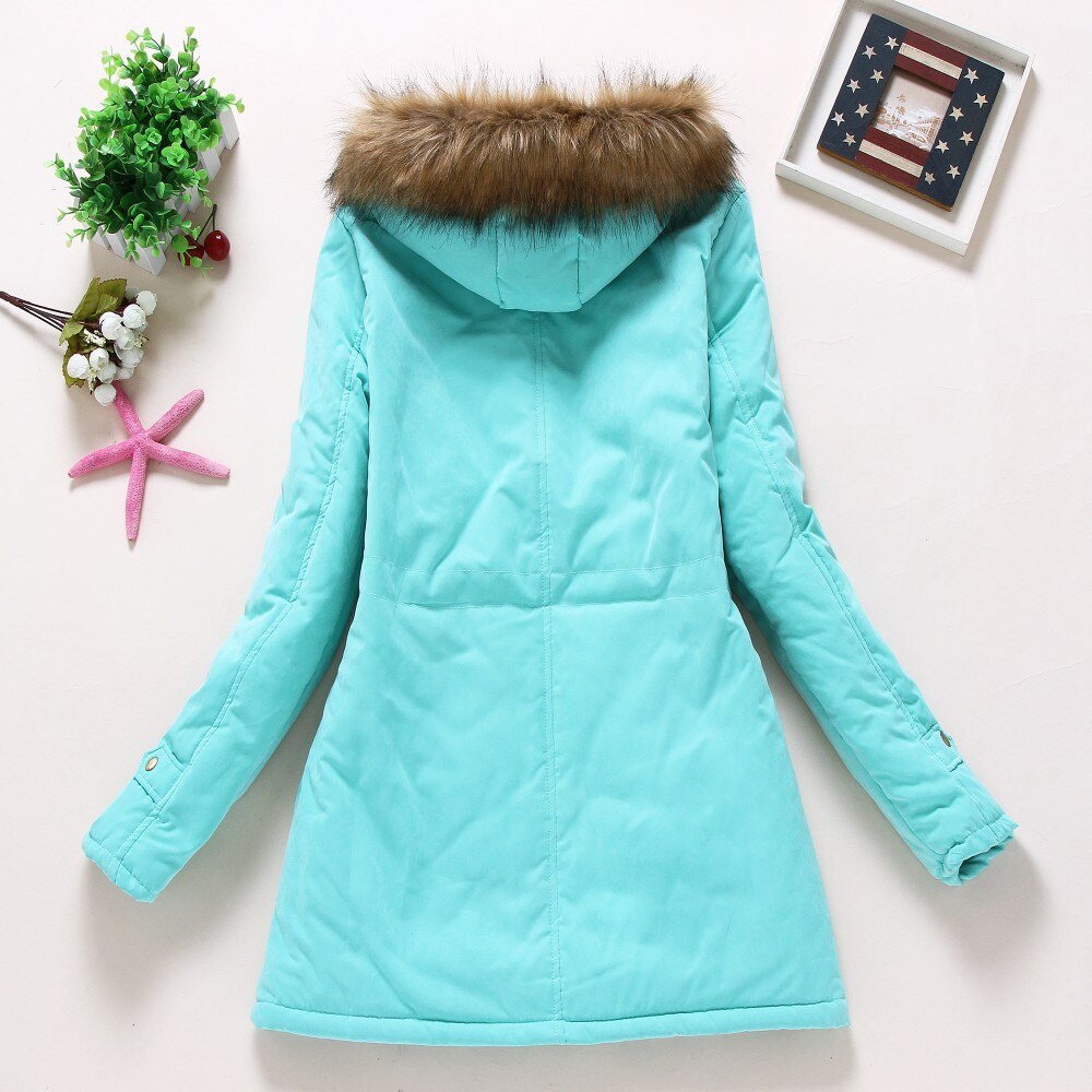 Women's Military Style Winter Parka
