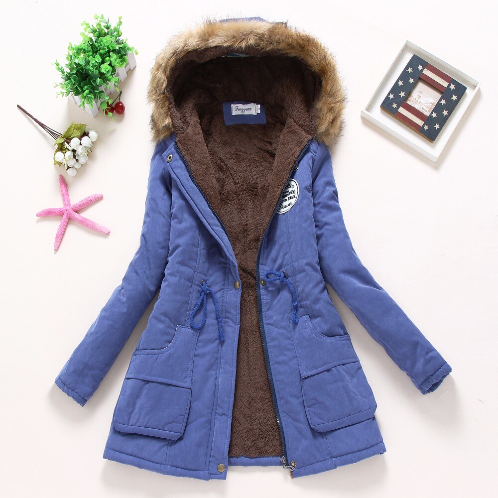 Women's Military Style Winter Parka