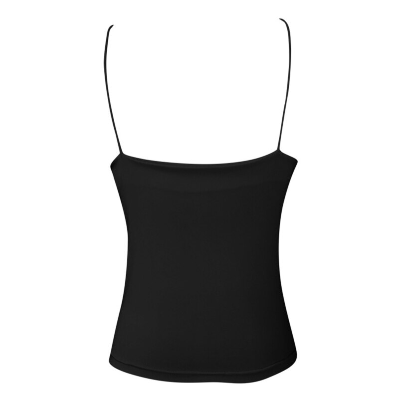 Satin Thing Spaghetti Strap Tank Top for Women