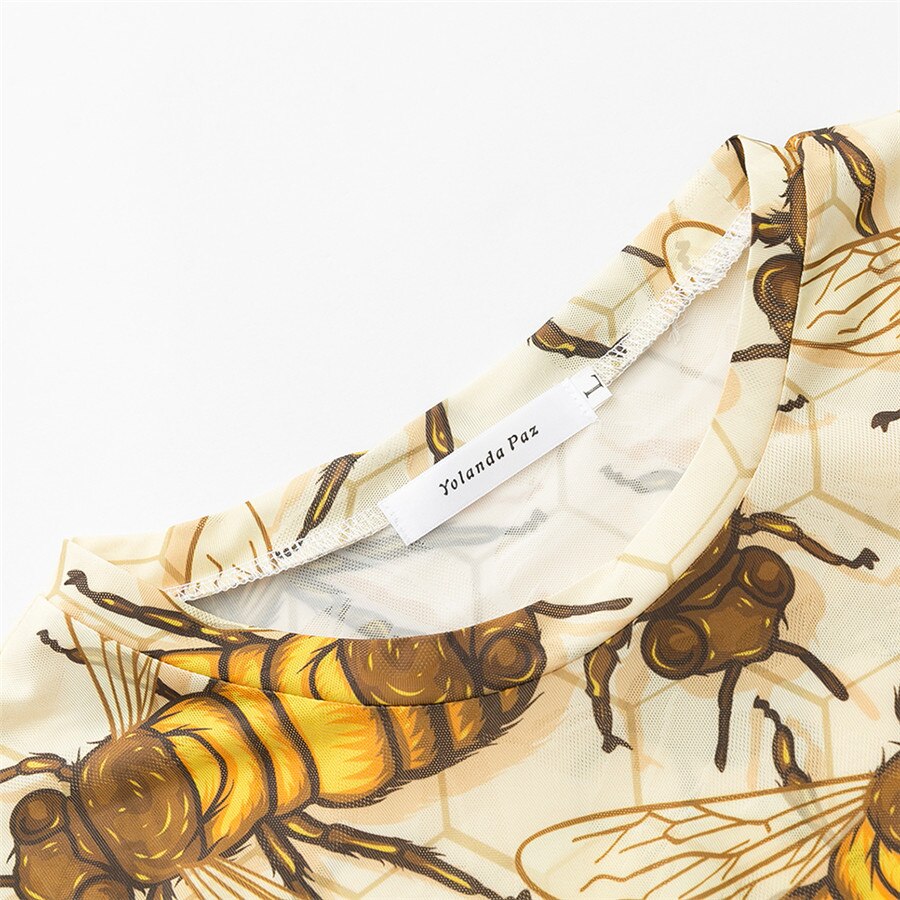 Women's Bees Printed T-Shirt