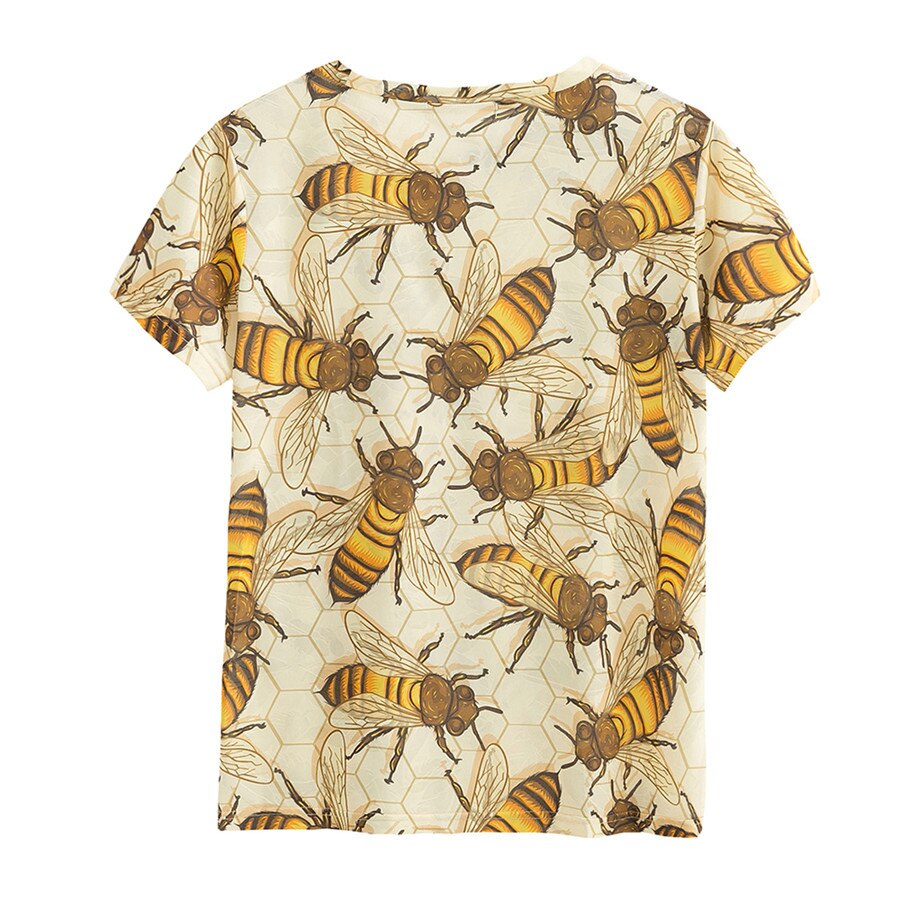Women's Bees Printed T-Shirt