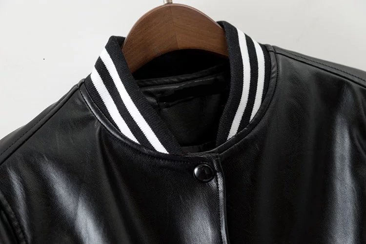 Women's Bomber Jacket with Stripe Details