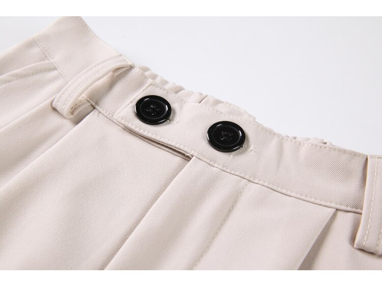 Women's High Waist Straight Leg Pants